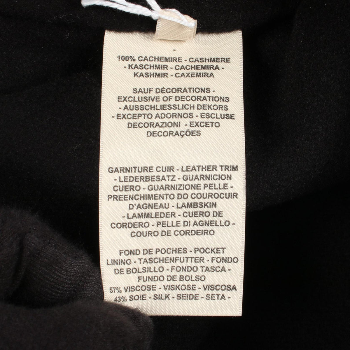 HERMES Albion H Passant Hooded Cashmere Jacket Size 36