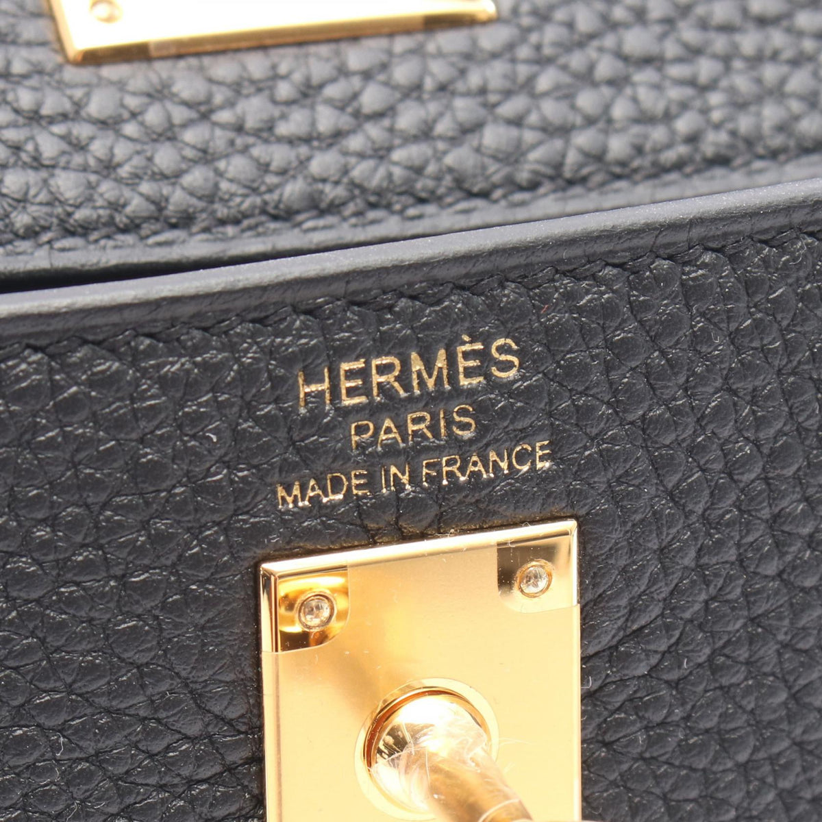 HERMES Kelly 25 Retourné Togo Handle Bag