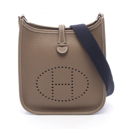 HERMES Evelyne TPM Etoupe Bag Gray