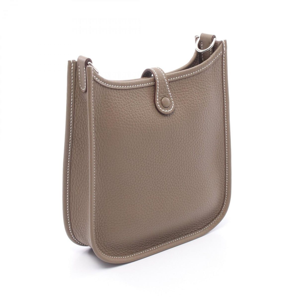 HERMES Evelyne TPM Etoupe Bag Gray