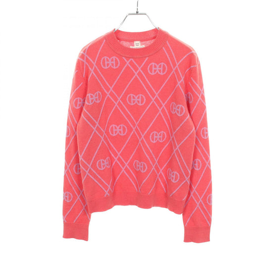 HERMES H Rondo Cashmere Crewneck Sweater Size 40