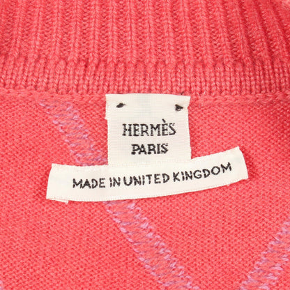 HERMES H Rondo Cashmere Crewneck Sweater Size 40