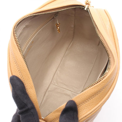 CHANEL Matelasse Caviar Skin Bag Beige