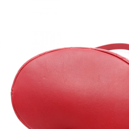 CHANEL Boy Chanel 2-Way Lambskin Bag Red