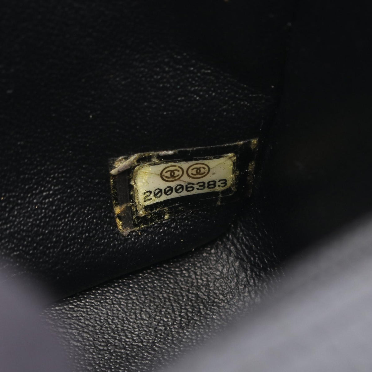 CHANEL Mini Matelasse Caviar Bag Black