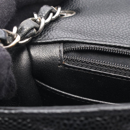 CHANEL Mini Matelasse Caviar Bag Black