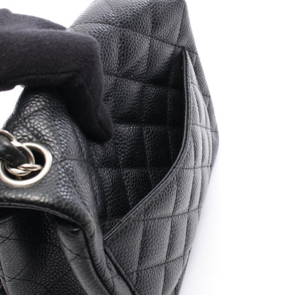 CHANEL Mini Matelasse Caviar Bag Black
