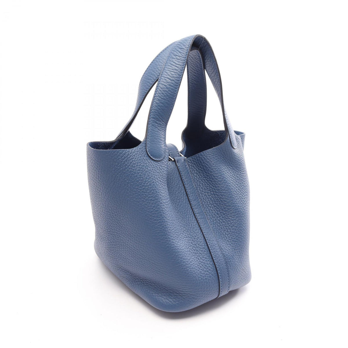 HERMES Picotin Lock PM Handbag Blue