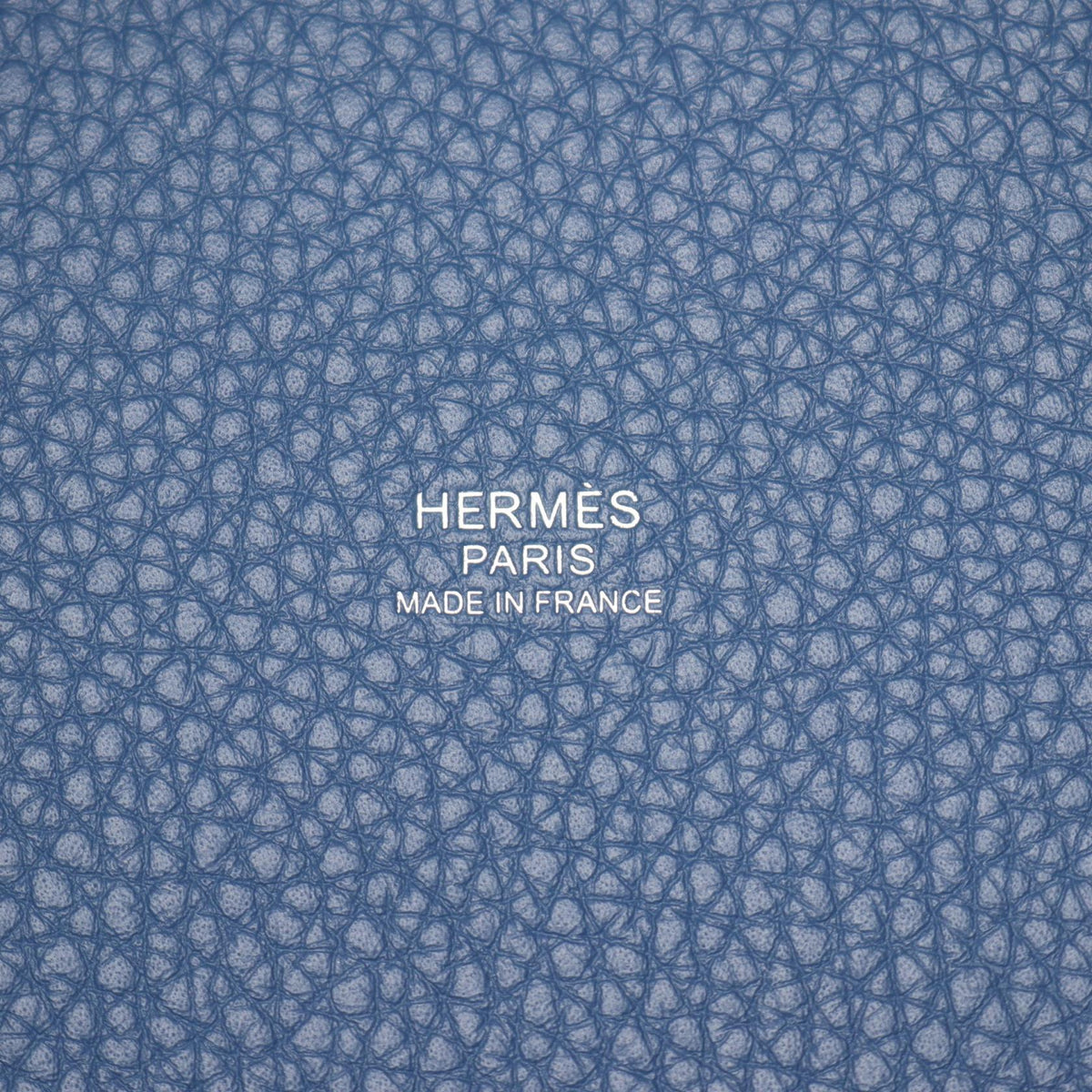 HERMES Picotin Lock PM Handbag Blue