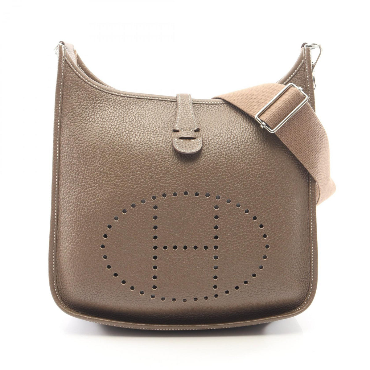HERMES Evelyne 3 PM Etaupe Shoulder Bag