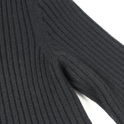 CHANEL Coco Mark Button Cashmere Dress Size 38
