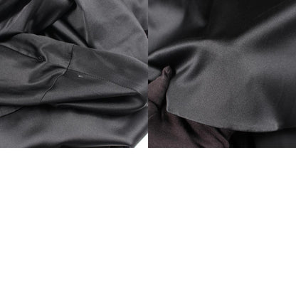 PRADA Silk Midi Dress Black Size 40