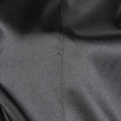 PRADA Silk Midi Dress Black Size 40