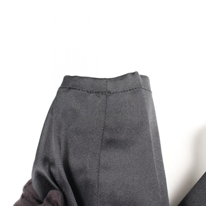 PRADA Silk Midi Dress Black Size 40