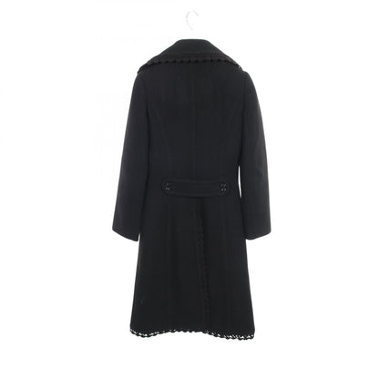 DOLCE & GABBANA Wool Coat Black Size 38