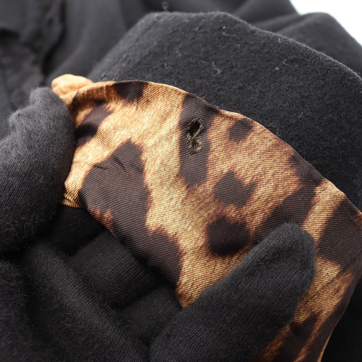 DOLCE & GABBANA Wool Coat Black Size 38