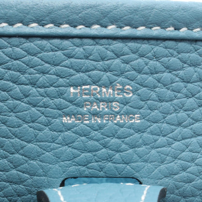 HERMES Evelyne 23 Taurillon Bag Blue