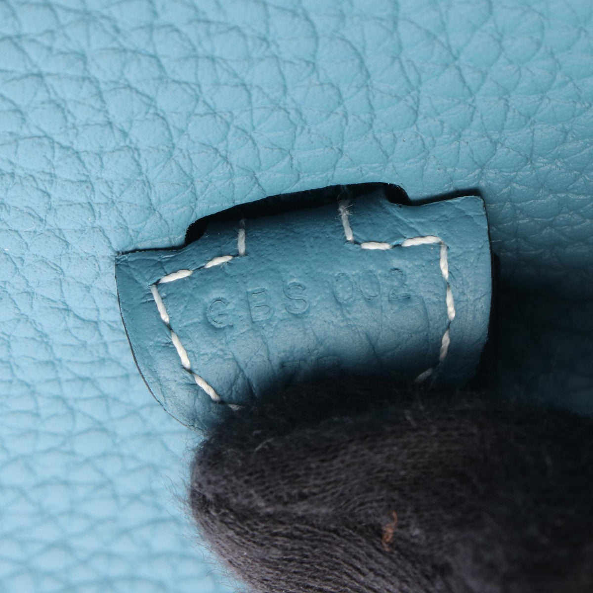 HERMES Evelyne 23 Taurillon Bag Blue
