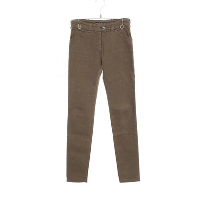 BALENCIAGA BB Skinny Cotton Jeans Brown Size 34
