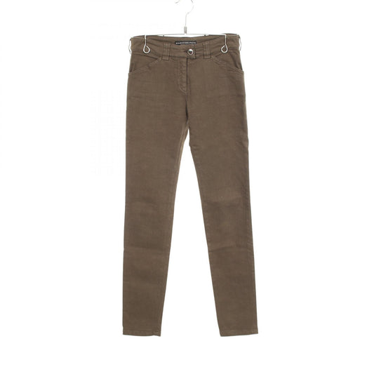 BALENCIAGA BB Skinny Cotton Jeans Brown Size 34