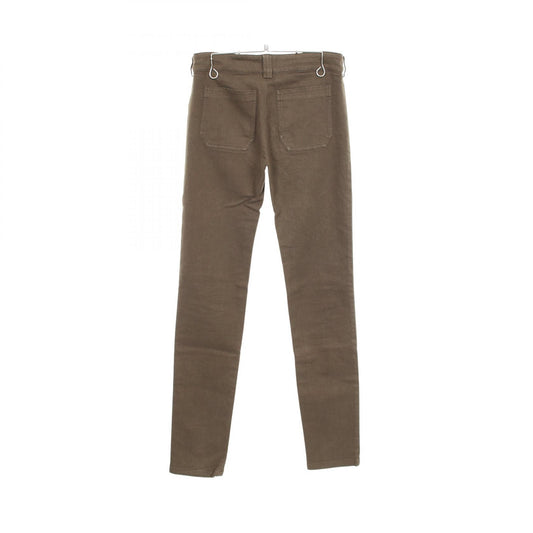 BALENCIAGA BB Skinny Cotton Jeans Brown Size 34