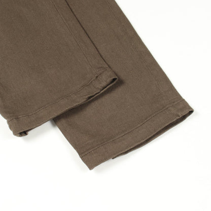 BALENCIAGA BB Skinny Cotton Jeans Brown Size 34
