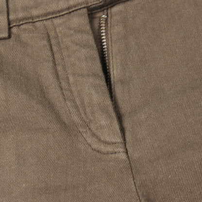 BALENCIAGA BB Skinny Cotton Jeans Brown Size 34