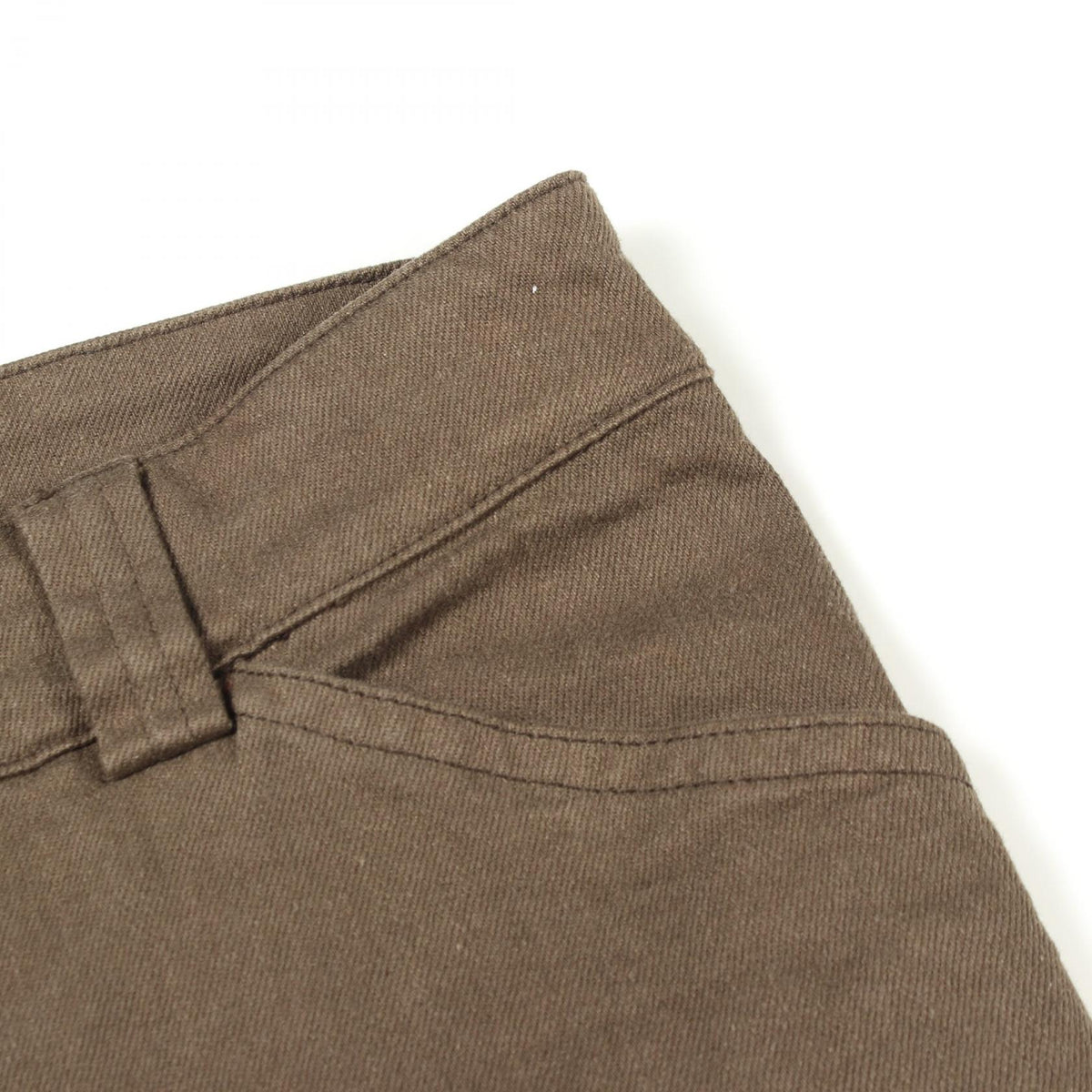 BALENCIAGA BB Skinny Cotton Jeans Brown Size 34