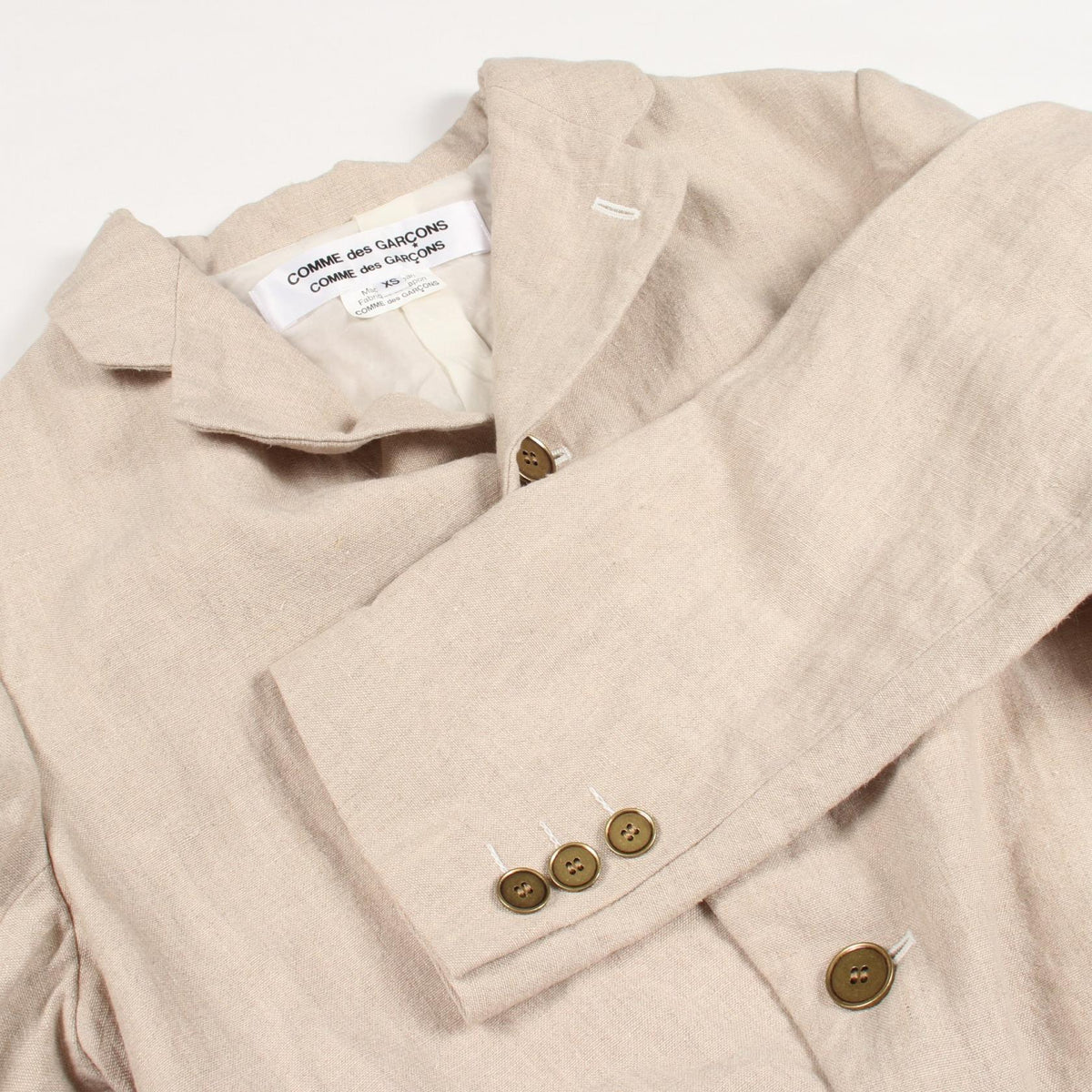 COMME des GARCONS COMME des GARCONS Jacket Beige Size XS