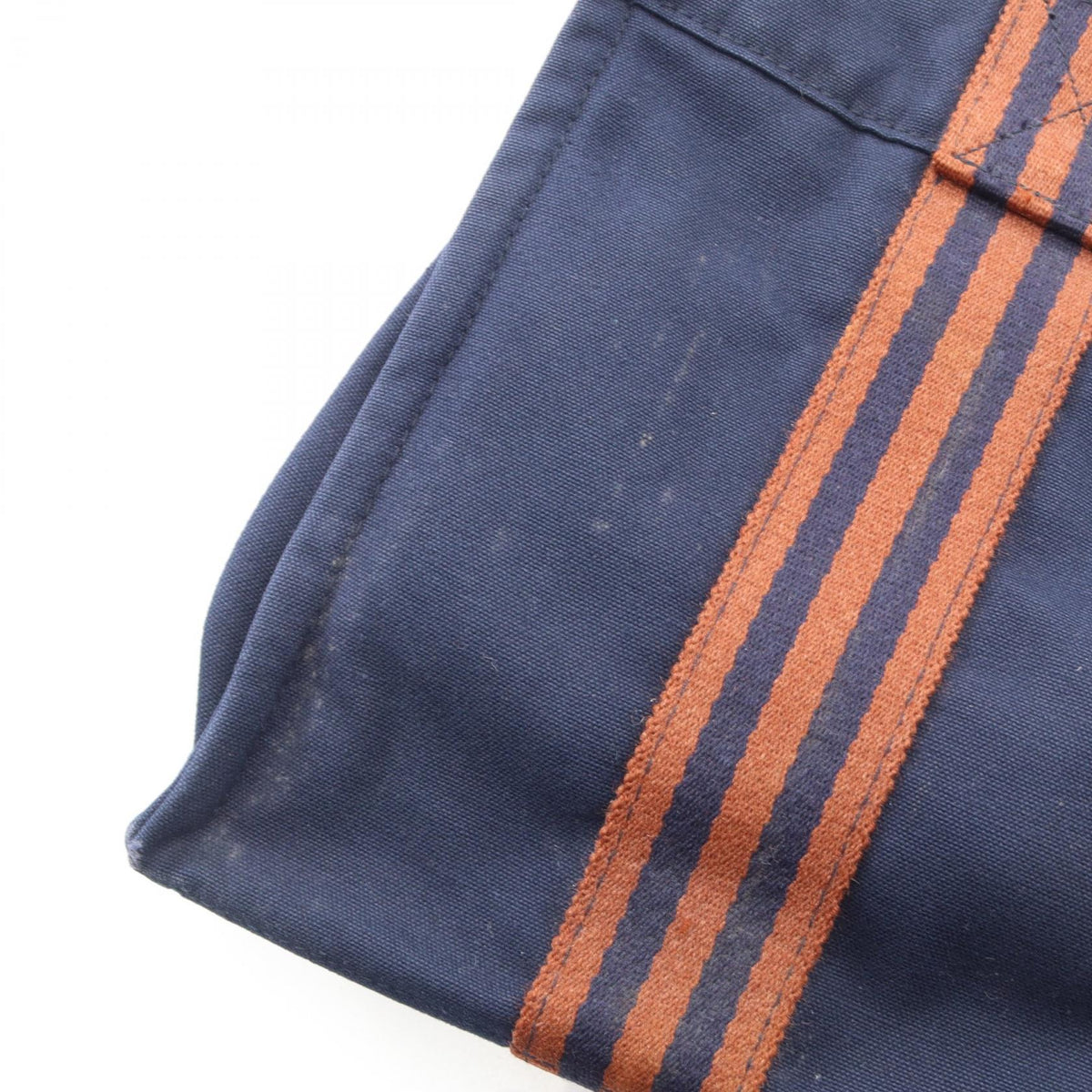 HERMES Fourre Tout PM Canvas Tote Bag Navy