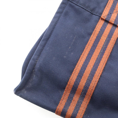 HERMES Fourre Tout PM Canvas Tote Bag Navy