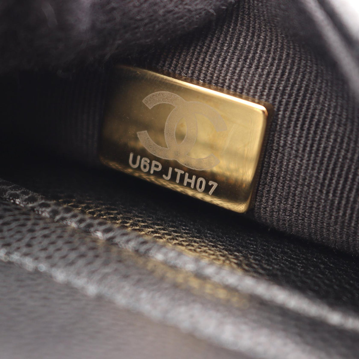 CHANEL Matelasse Caviar Backpack, Black