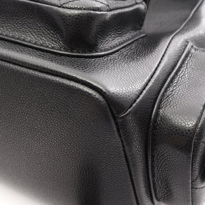 CHANEL Matelasse Caviar Backpack, Black