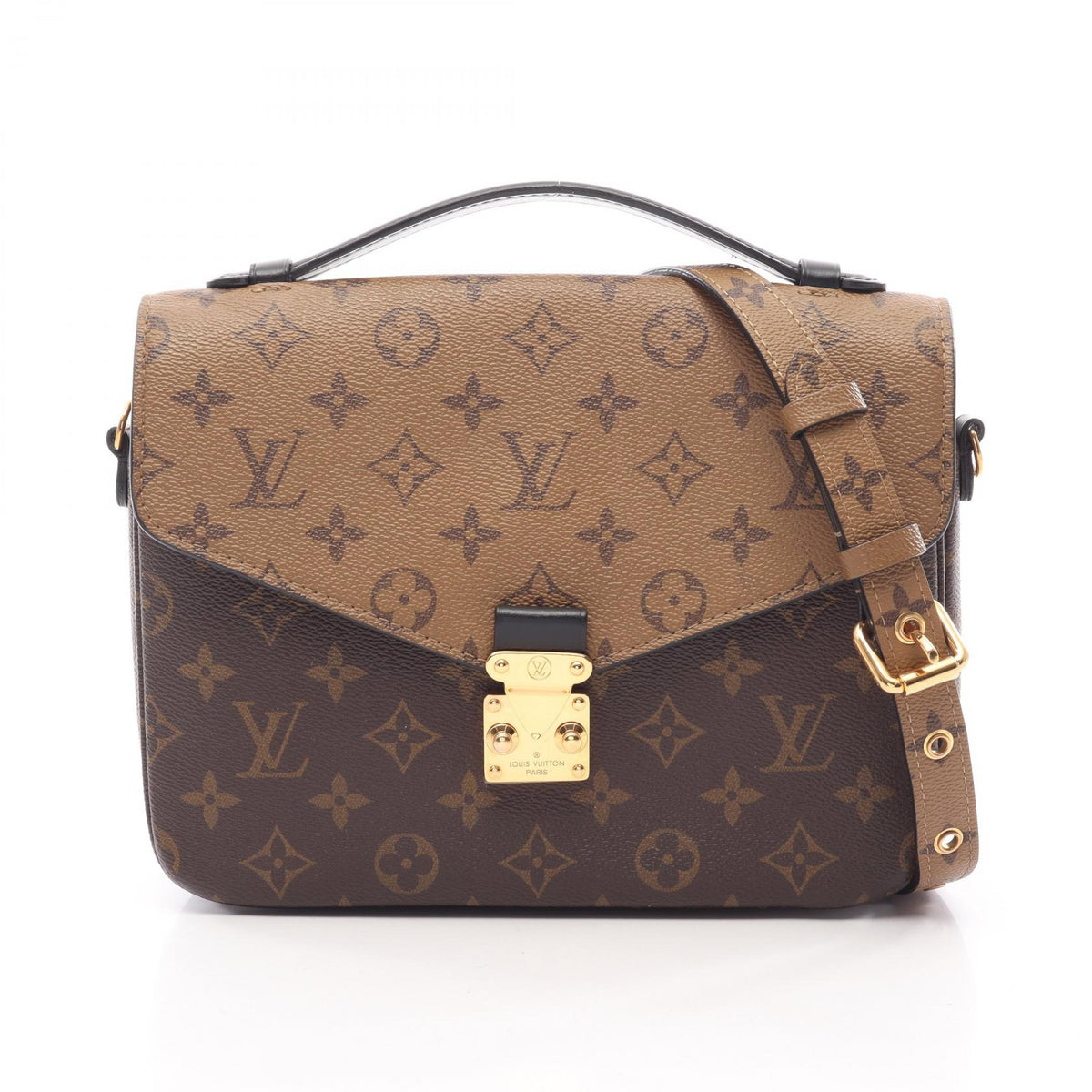 LOUIS VUITTON Pochette Metis MM Handle Bag