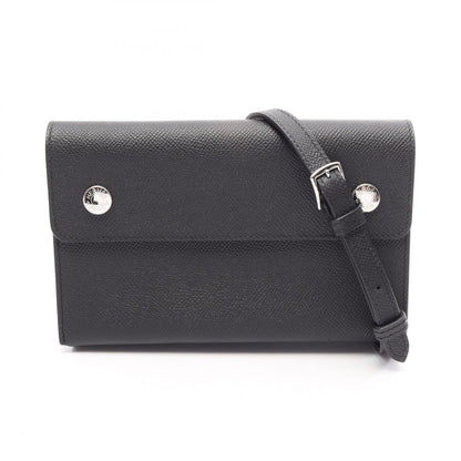 HERMES Nap To Go Veau Epsom Bag Black