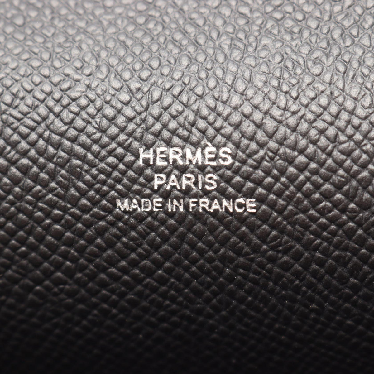 HERMES Nap To Go Veau Epsom Bag Black