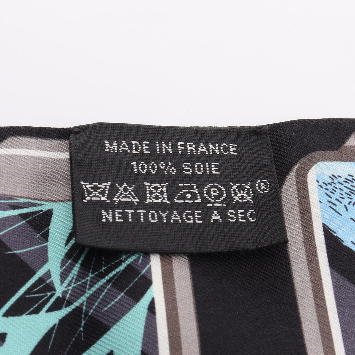HERMES Twilly "Hermes Story" Silk Scarf