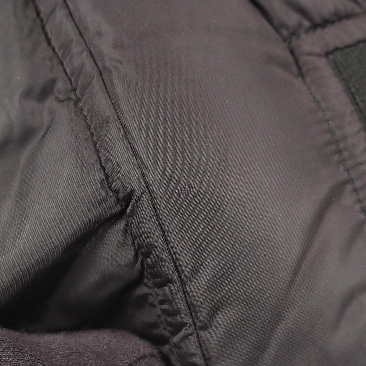 DIOR HOMME Nylon Black Hooded Down Jacket Size 44