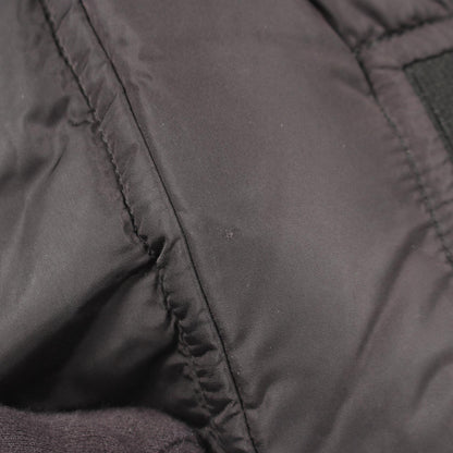 DIOR HOMME Nylon Black Hooded Down Jacket Size 44