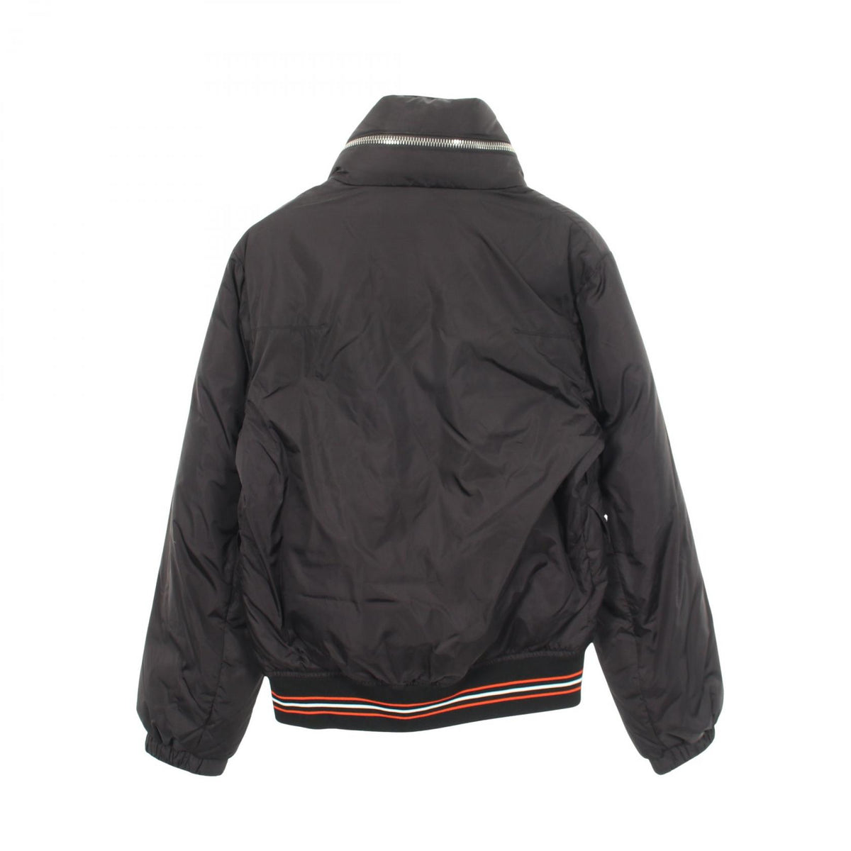 DIOR HOMME Nylon Black Hooded Down Jacket Size 44