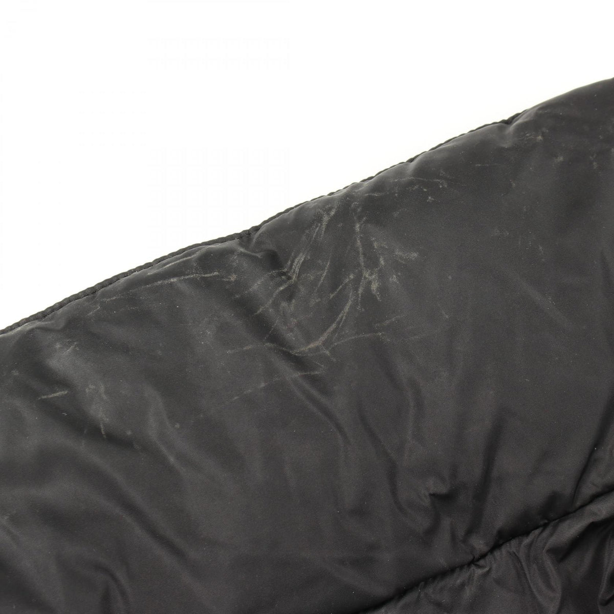 DIOR HOMME Nylon Black Hooded Down Jacket Size 44