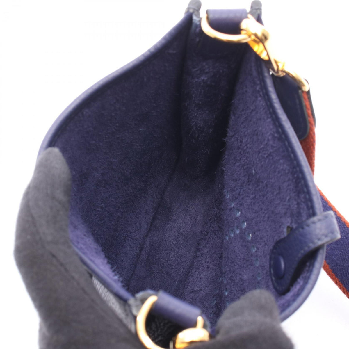 HERMES Evelyne TPM Taurillon Shoulder Bag