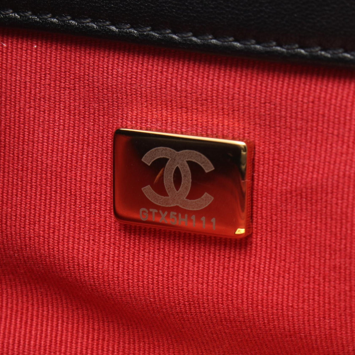 CHANEL 19 Matelassé Leather Bag Black
