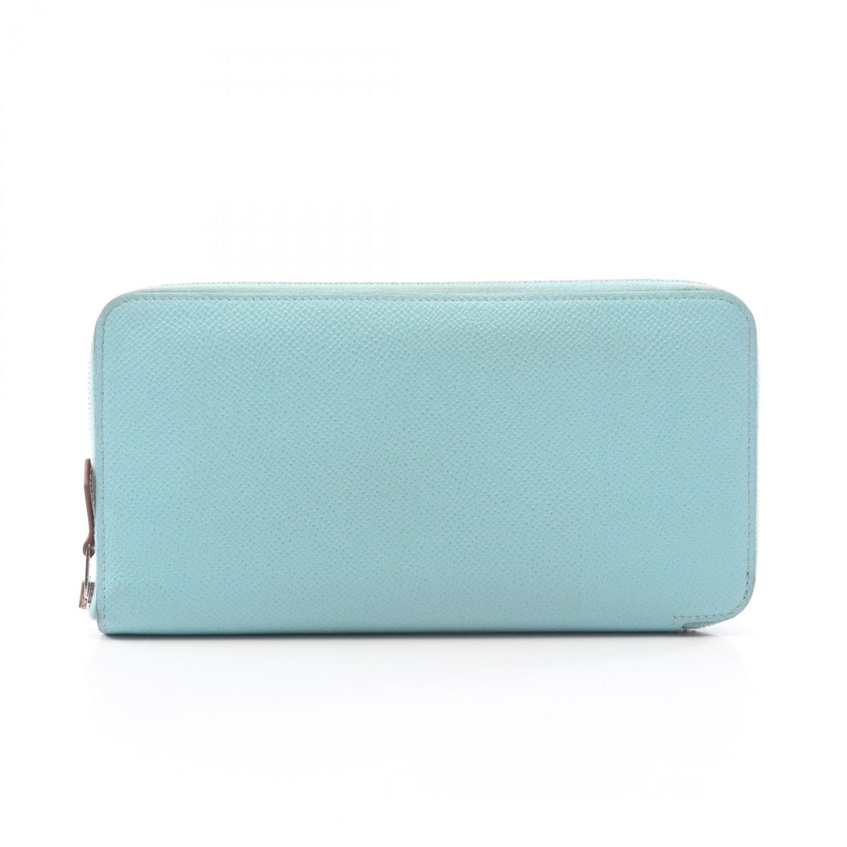 HERMES Azap Long Silk-in Bleu Epsom Wallet