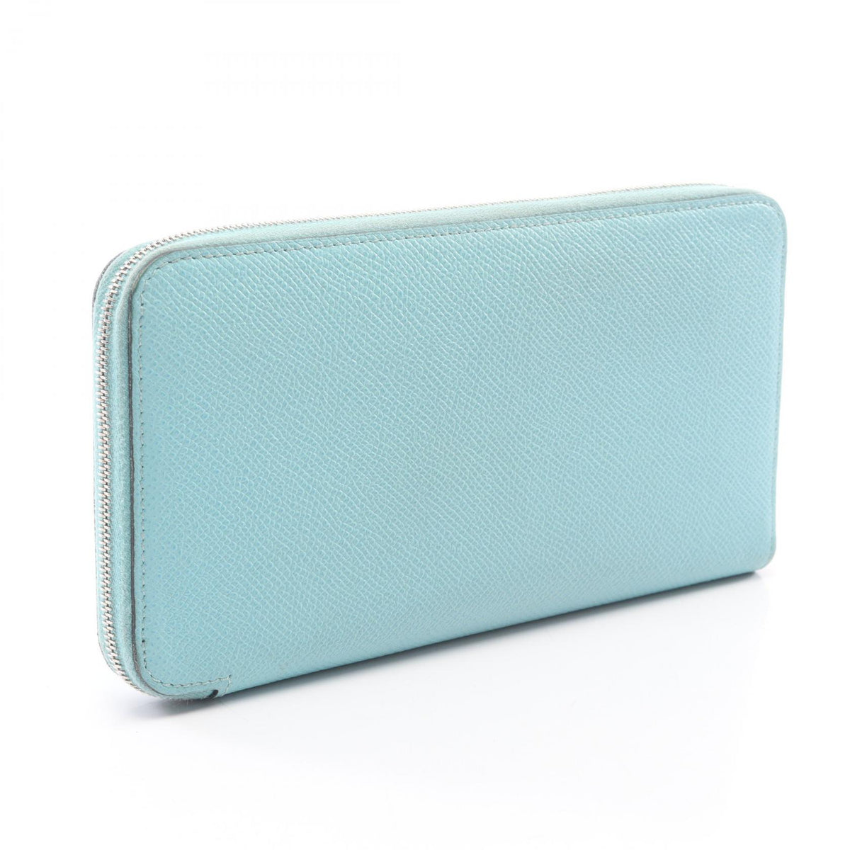 HERMES Azap Long Silk-in Bleu Epsom Wallet