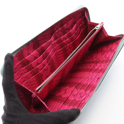 HERMES Azap Long Silk-in Bleu Epsom Wallet