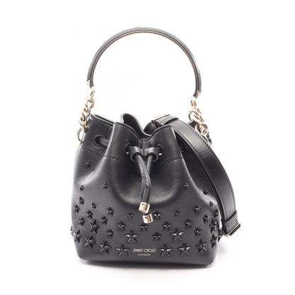 JIMMY CHOO BON BON BUCKET Bag Black