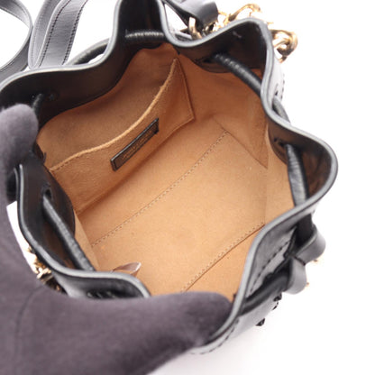 JIMMY CHOO BON BON BUCKET Bag Black