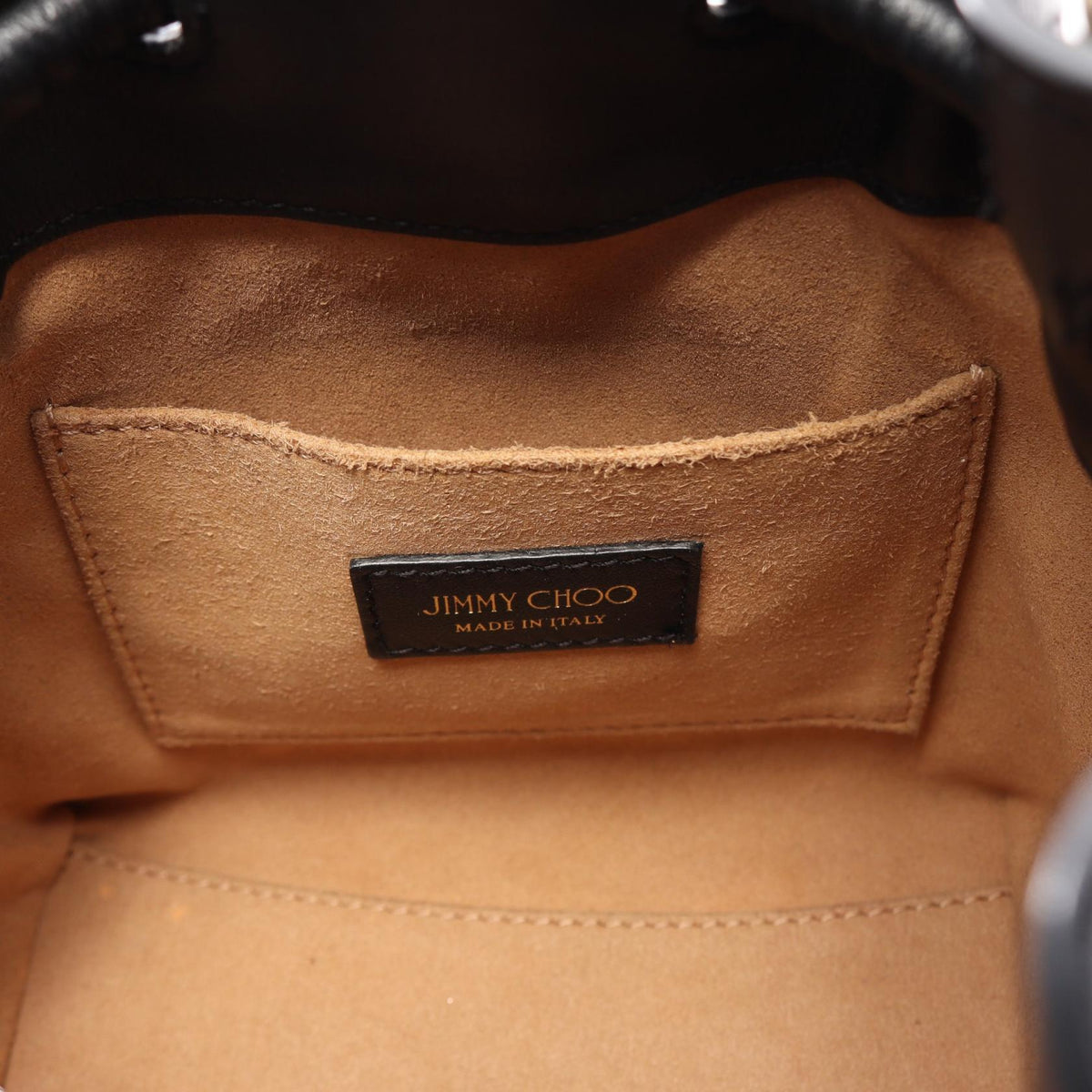 JIMMY CHOO BON BON BUCKET Bag Black