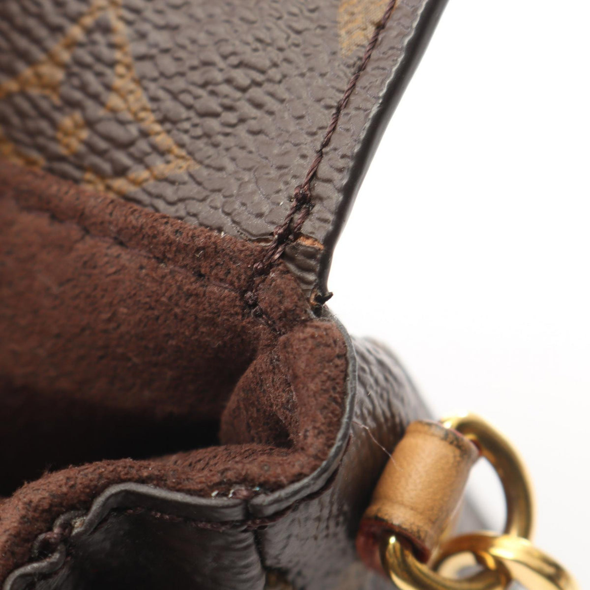 LOUIS VUITTON Monogram Micro 2WAY Handbag